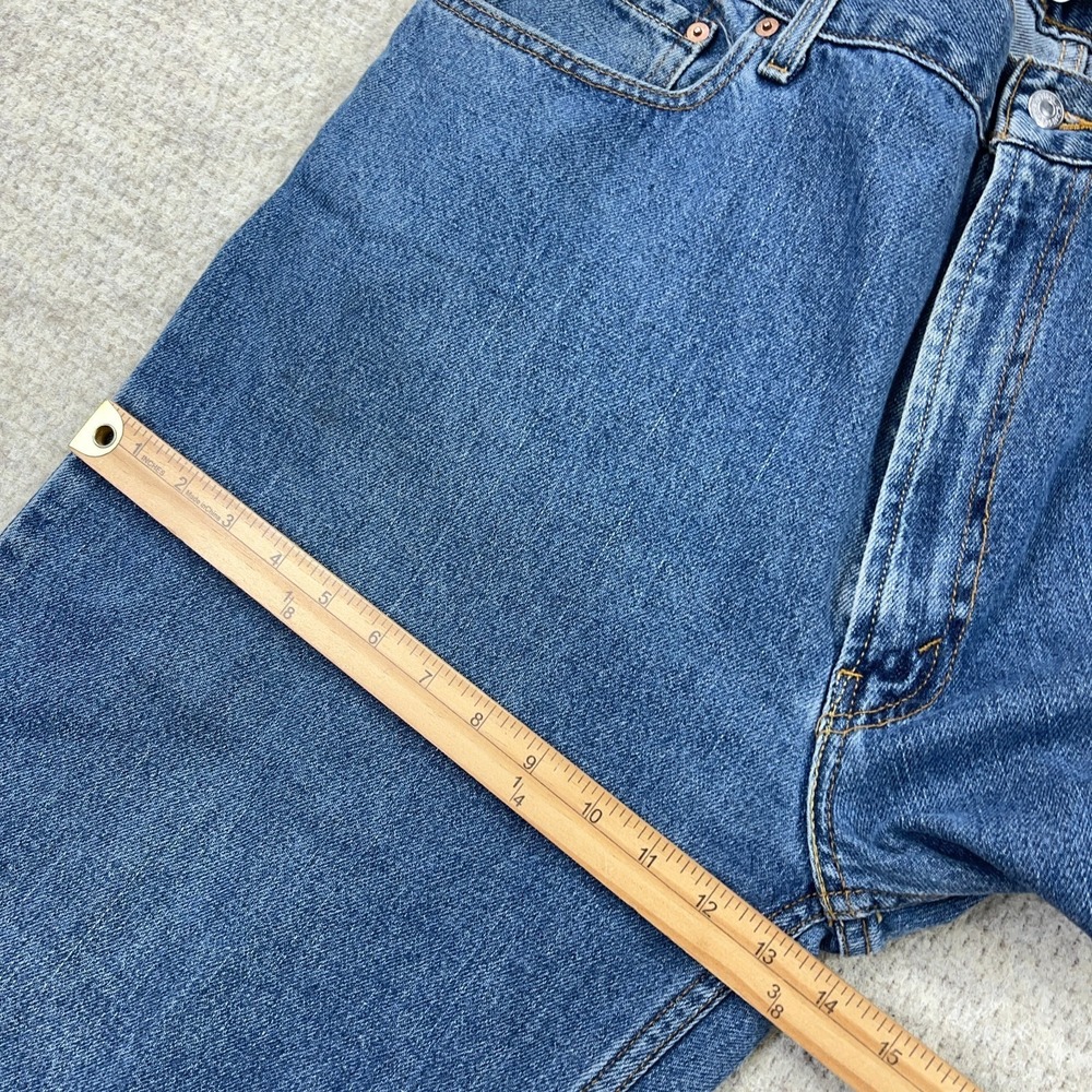 Vintage Levis 550 Jeans Men 42x32 Relaxed Fit Straight Leg Y2K Baggy Grunge Worn - Picture 14 of 16